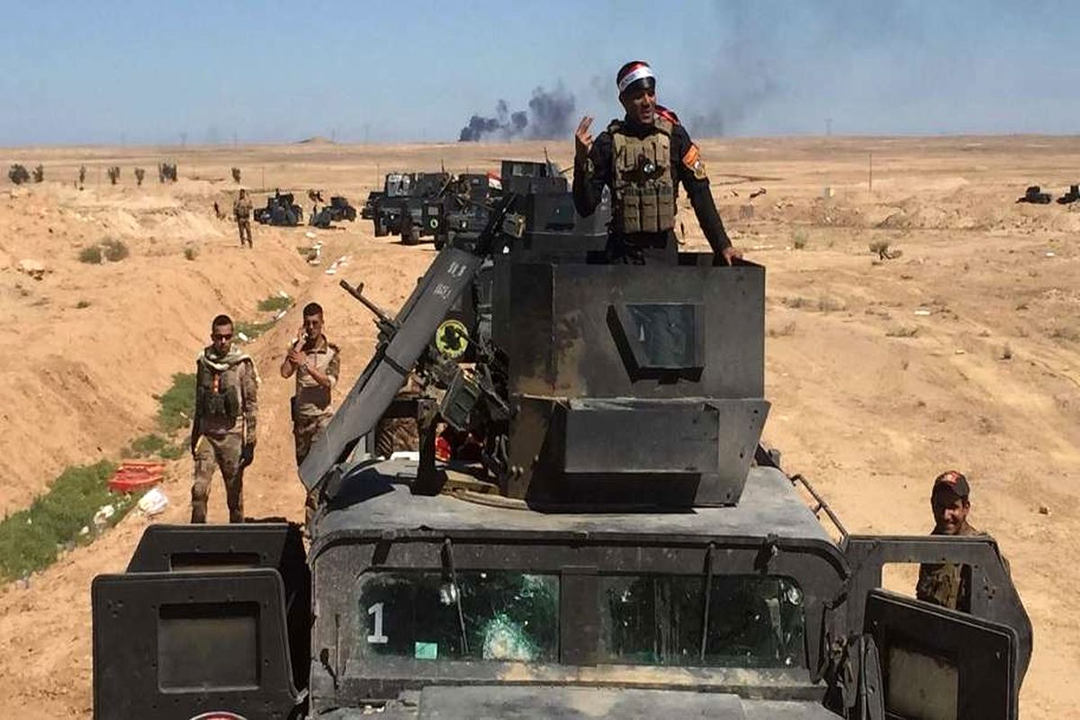 آماده سازی نیروهای عراقی برای مرحله آخر آزادسازی القائم