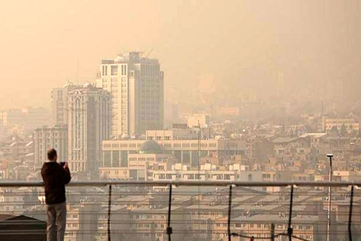 کیفیت هوای تهران ۱۲ دی ۱۴۰۲ / شاخص کیفیت هوای تهران روی عدد ۱۴۶ و ناسالم است