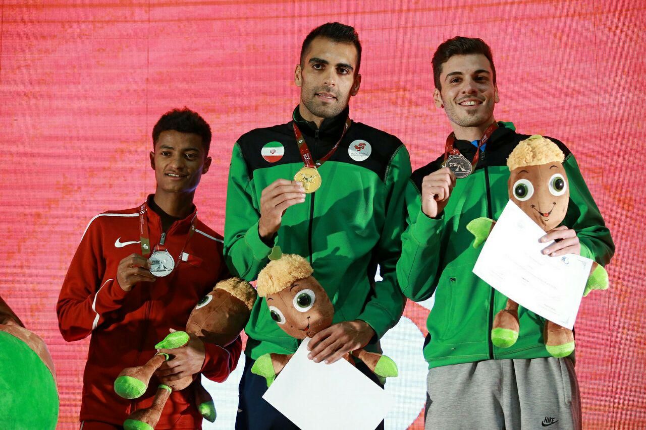 علی فهیمی مدال برنز مسابقات دوومیدانی داخل سالن آسیا را از آن خود کرد 