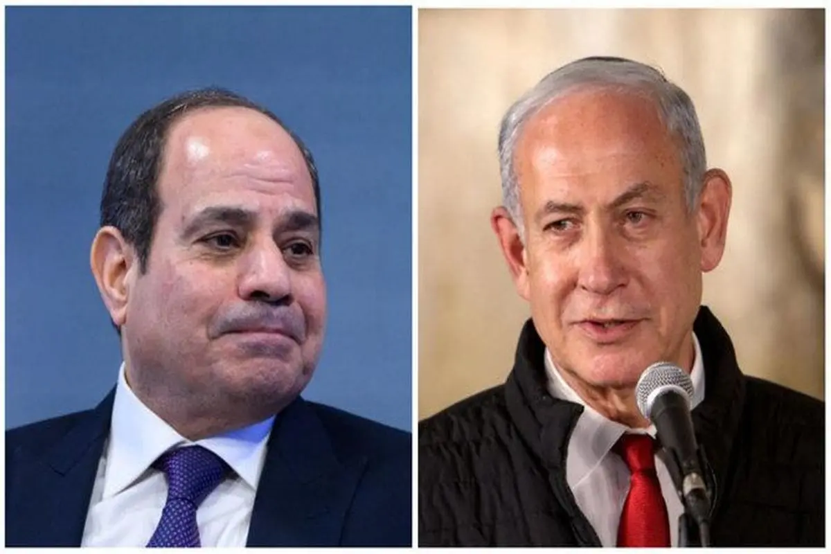 نتانیاهو و السیسی