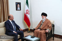 دیدار رییس جمهوری عراق با مقام معظم رهبری