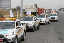 ۳۲ تیم راهداری خوزستان به پایانه مرزی مهران اعزام شدند 