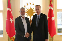 اردوغان با رئیس دفتر سیاسی حماس دیدار کرد