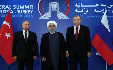روحانی بر مبارزه با تروریست‌ها در "ادلب" تاکید کرد/ پوتین: باید اقداماتی برای بازسازی سوریه اتخاذ شود