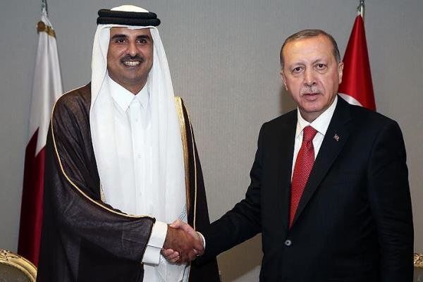 تبریک امیر قطر به رجب طیب اردوغان