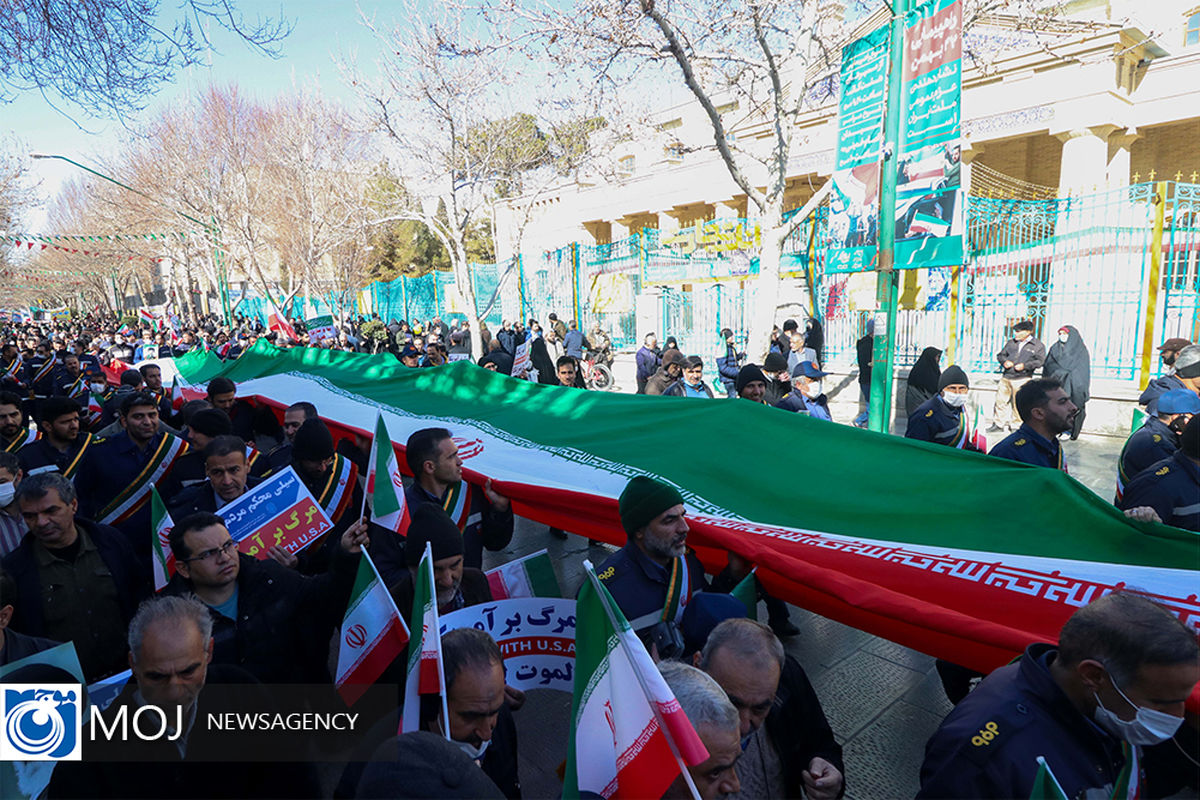 راهپیمایی 22 بهمن پایتخت در امنیت کامل برپا شد