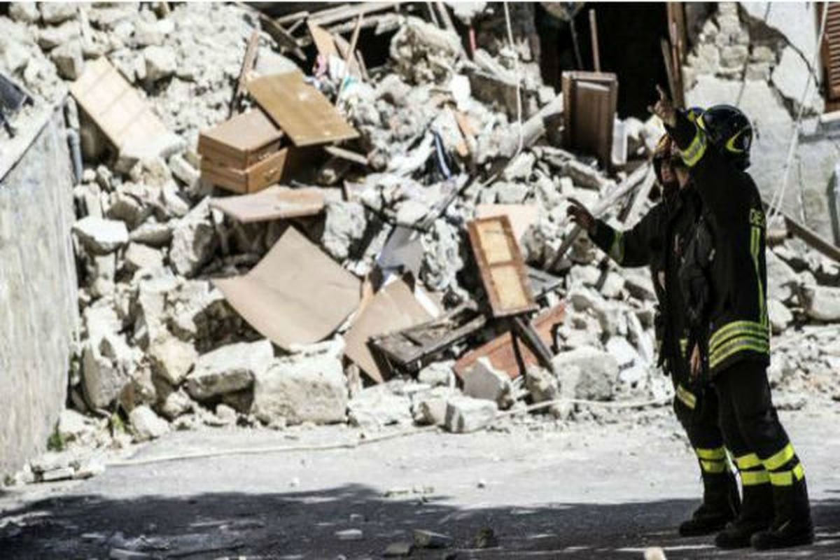 افزایش شمار قربانیان زلزله ایتالیا