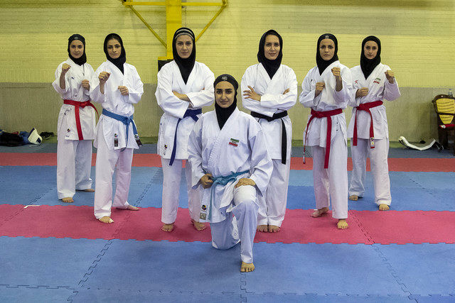 صعود نخستین بانوی کاراته‌کای ایرانی به نیمه نهایی باز یهای اسلامی