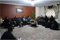 دیدار مسئولان وزارت کار با خانواده‌های شهدای جنگ دوازده روزه