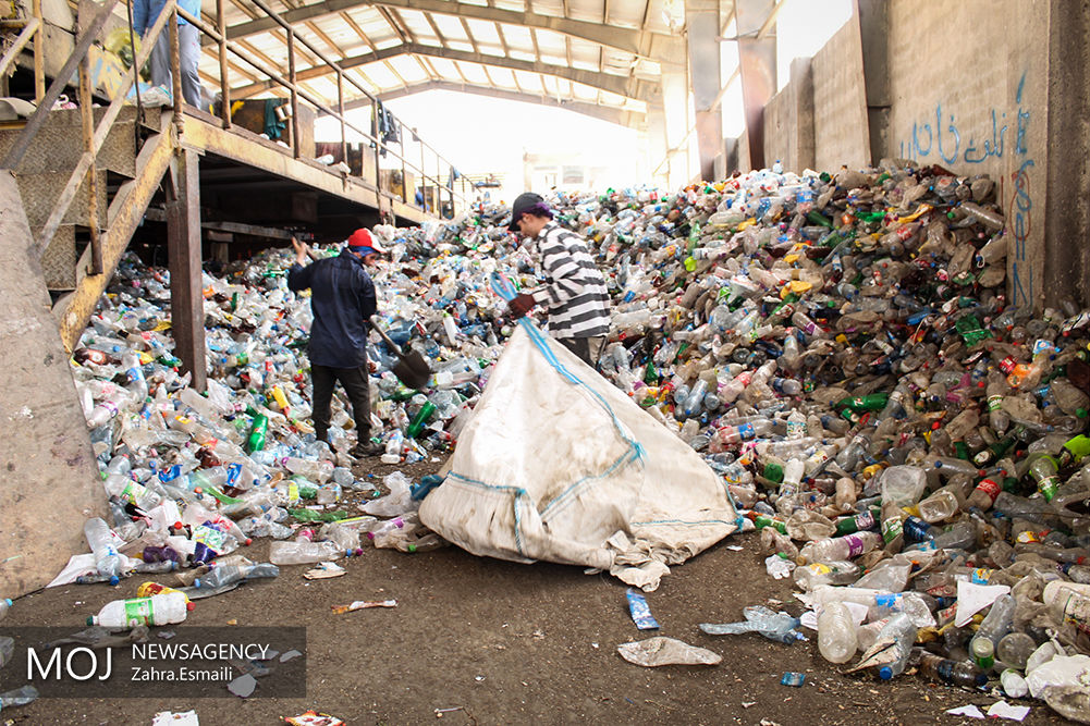  بازیافت زباله در شهر بندرعباس