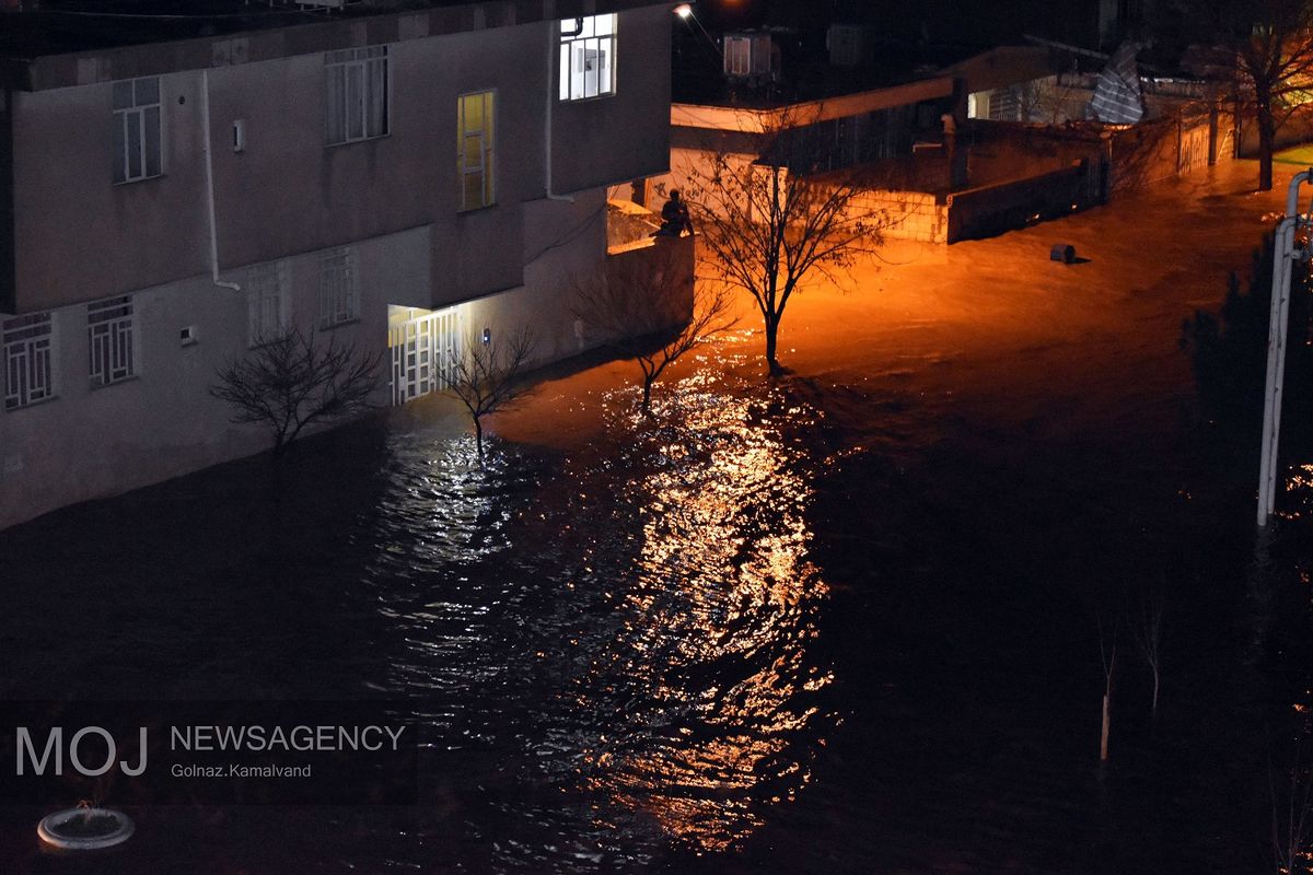 پیش بینی بارش و احتمال سیلاب در ارتفاعات شیرکوه یزد