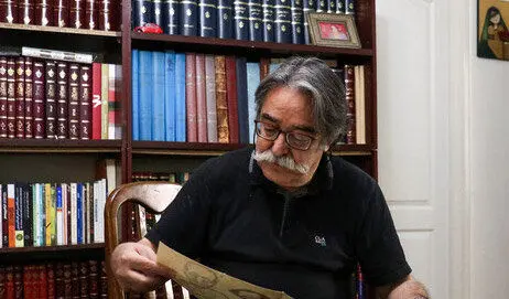 کاریکاتوریست پیشکسوت ایرانی در بخش مراقبت‌های ویژه بیمارستان است