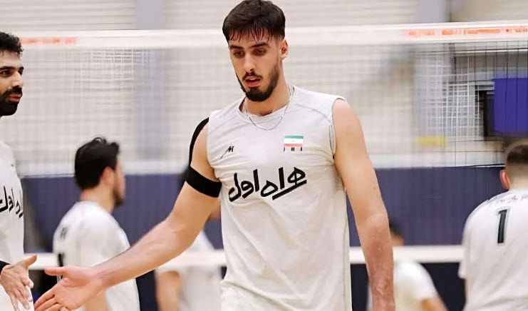 خانزاده امتیازآورترین بازیکن ایران برابر آمریکا در لیگ ملت‌های والیبال شد