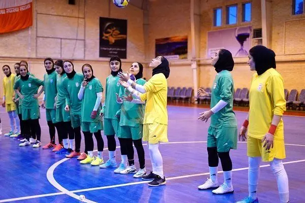 تساوی تیم ملی فوتسال بانوان ایران مقابل لهستان