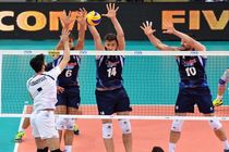 لیگ جهانی والیبال - ایتالیا/ ایران مغلوب نایب‌قهرمان المپیک شد