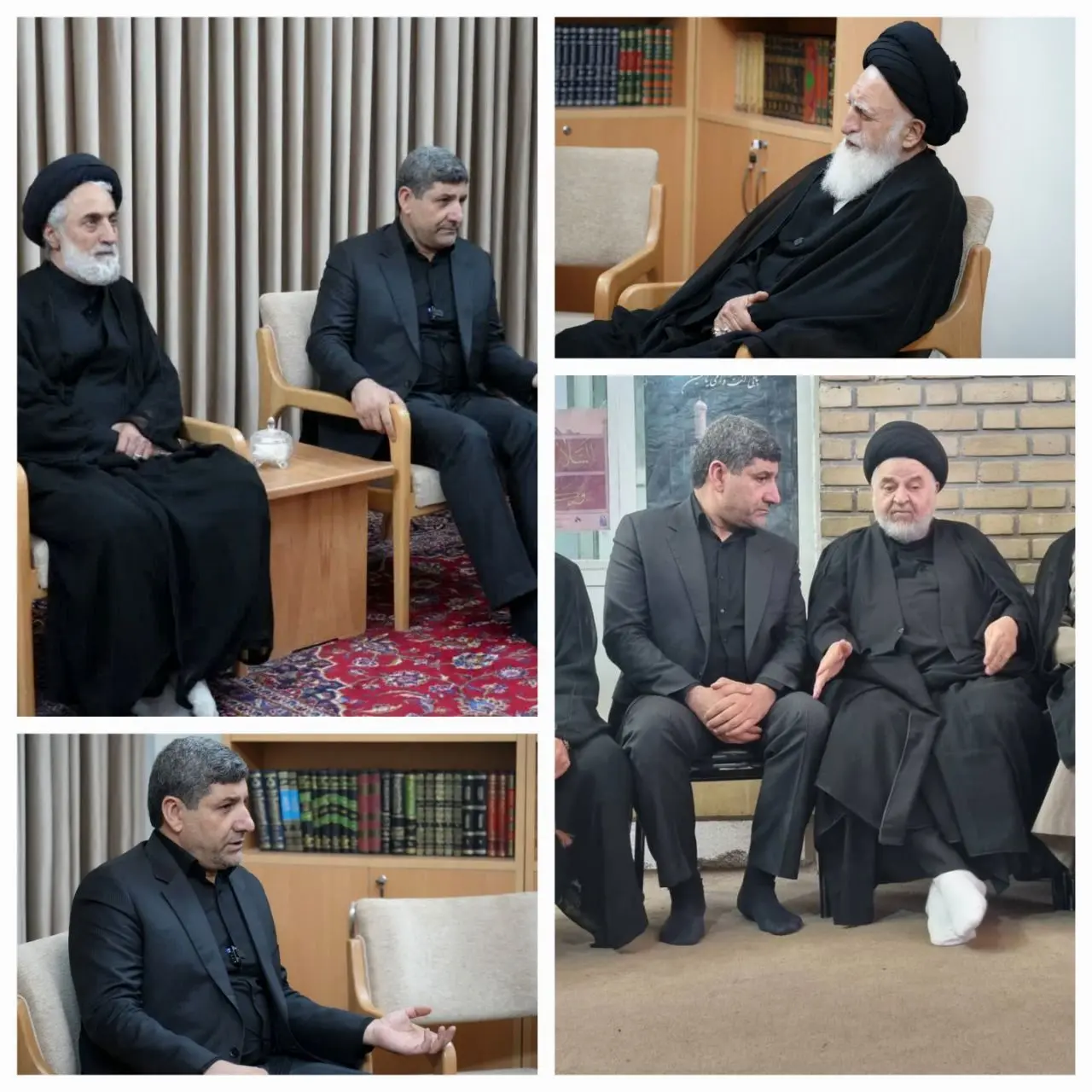  معاون فرهنگی معاون اول رئیس‌جمهور با علما و مراجع عظام تقلید دیدار کرد
