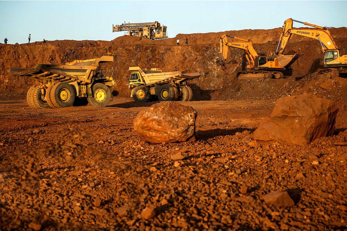 افزایش یک و نیم میلیون تنی استخراج سنگ آهن در سنگان خواف