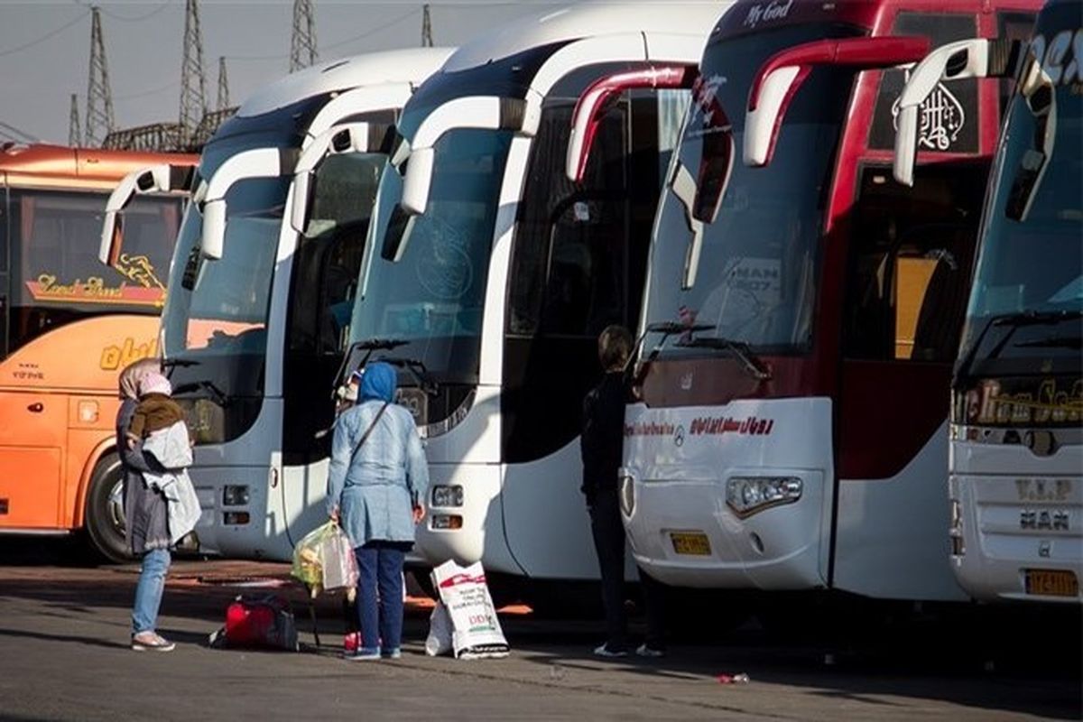وضعیت سلامت مسافران قبل از صدور بلیط اتوبوس بررسی می‌شود