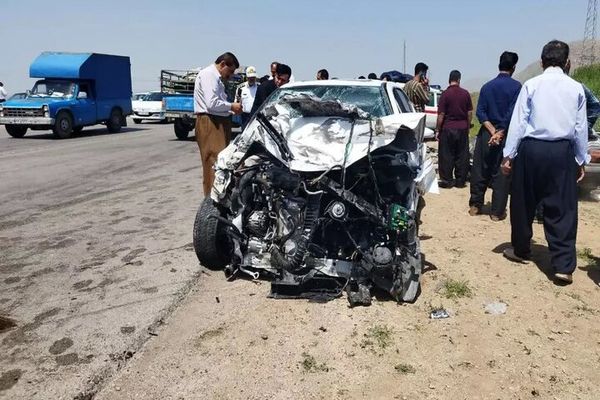 تصادف در محور اهواز به امیدیه جان ۴ نفر را گرفت