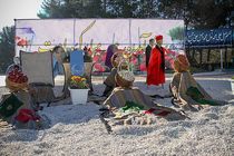 آماده سازی ویژه آرامستان باغ رضوان اصفهان در ایام نوروز 