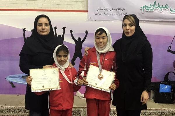 ورزشکاران دختران گلستانی در مسابقات ژیمناستیک دانش آموزان کشور درخشیدند