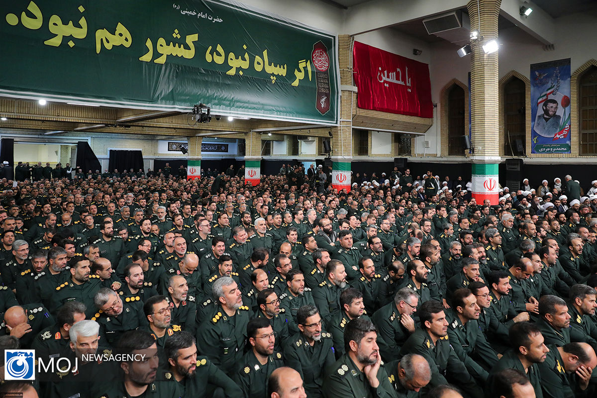 دیدار فرماندهان سپاه پاسداران با رهبر معظم انقلاب اسلامی