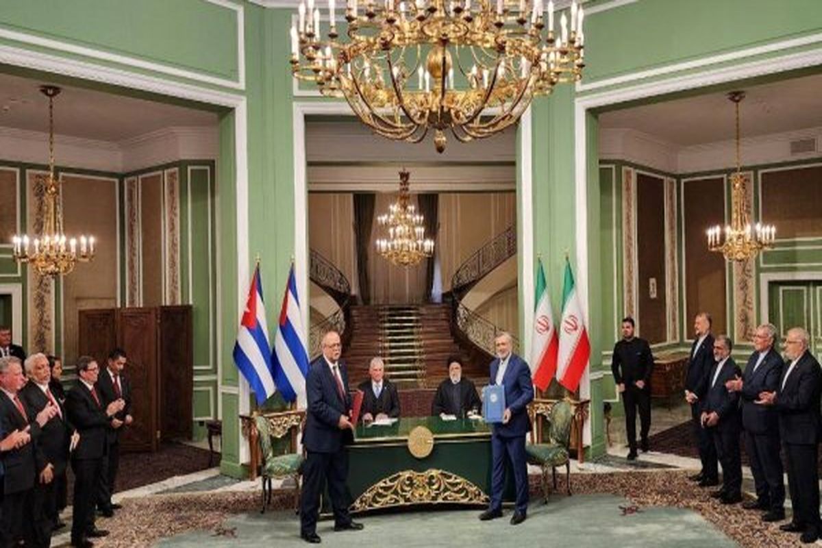 هفت سند و تفاهم‌نامه همکاری میان ایران و کوبا به امضا رسید