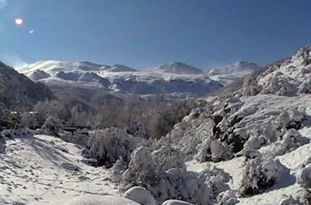 بارش برف و باران و کاهش محسوس دمای هوا در مازندران