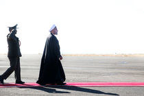 روحانی تهران را به مقصد عشق آباد ترک کرد