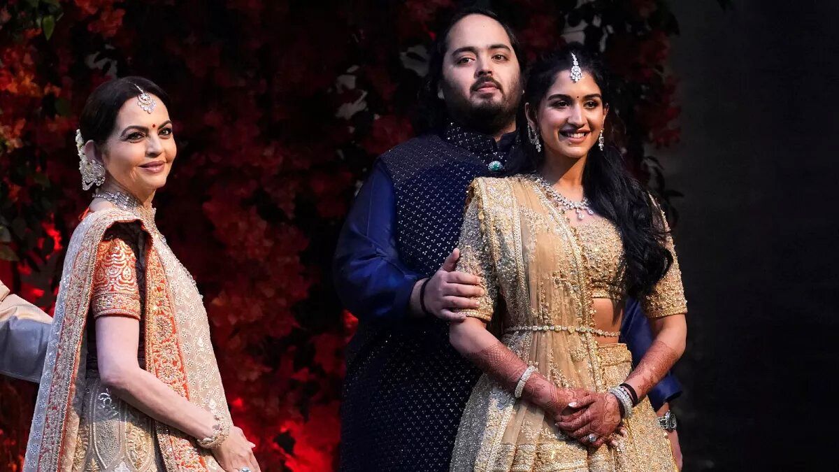 گرانترین عروسی هند با حضور میلیارد‌ها و سلبریتی‌های جهان + تصویر