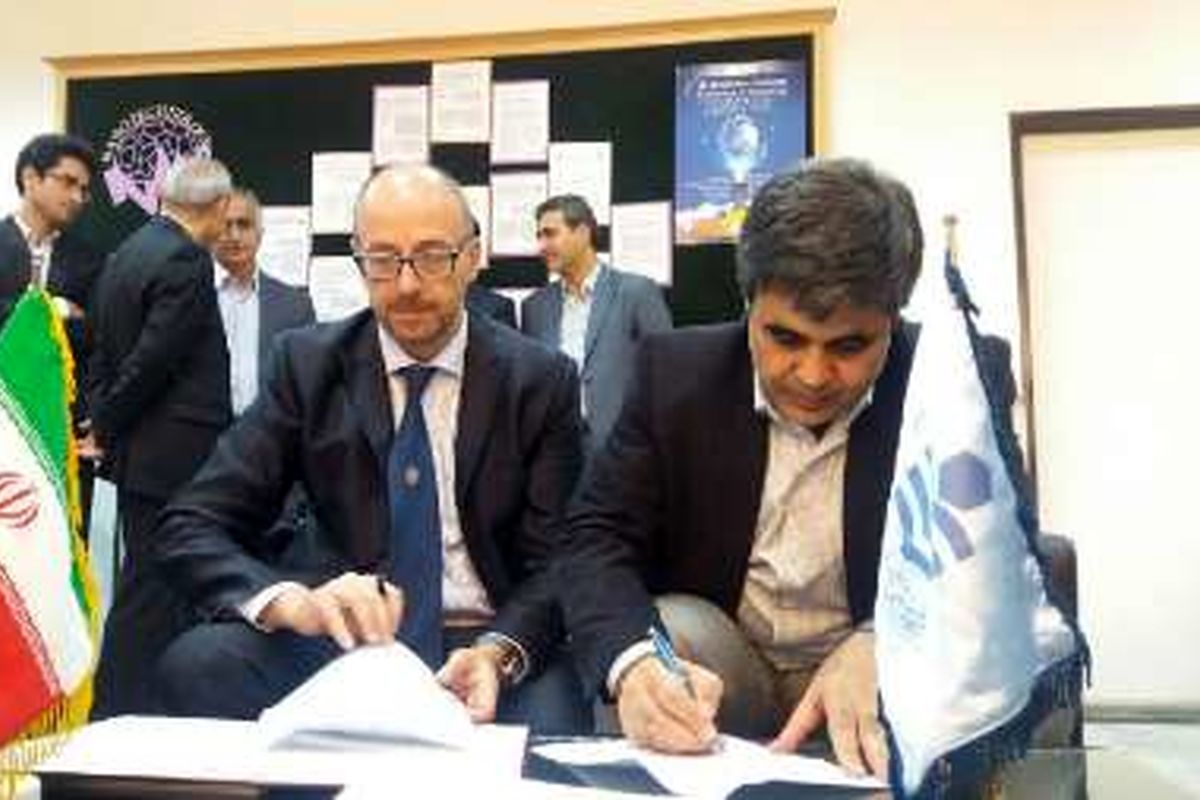 امضای قرارداد همکاری دانشگاه صنعتی بابل با دو دانشگاه ایتالیا