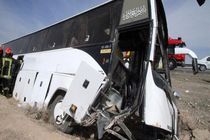 واژگونی اتوبوس در اتوبان زنجان  تبریز / ۱۰ نفر کشته شدند