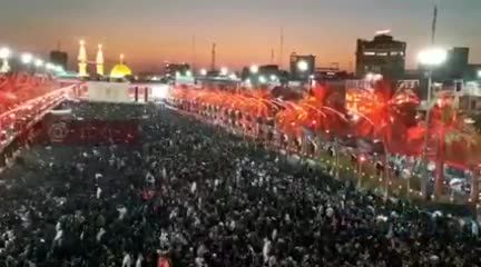 شب عاشورای حسینی در بین الحرمین
