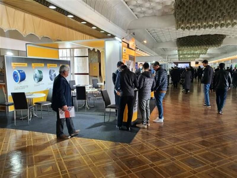 حضور فولاد مبارکه اصفهان در ششمین نمایشگاه اختصاصی ایران در تاجیکستان