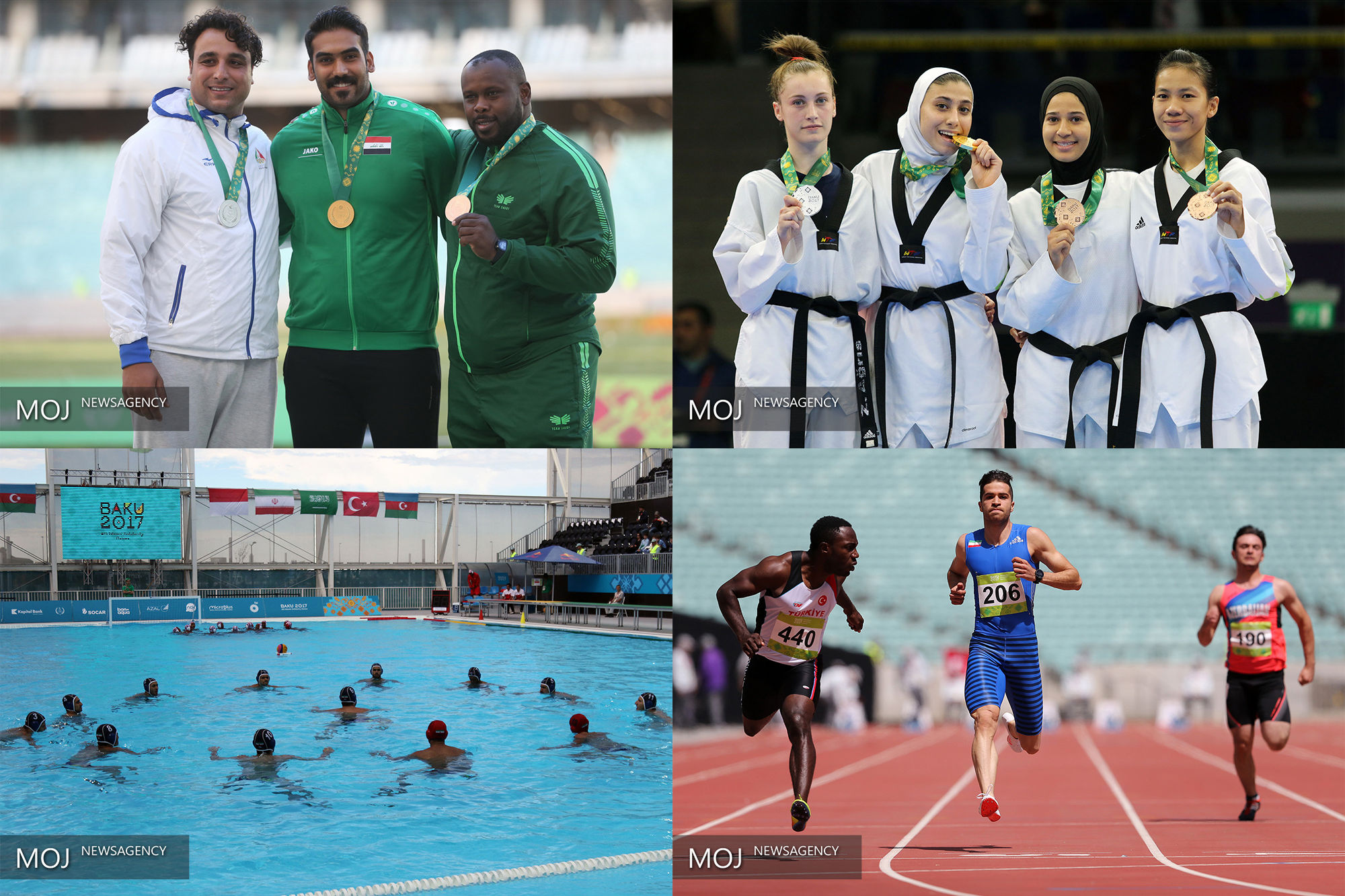 روز چهارم مسابقات بازیهای کشورهای اسلامی