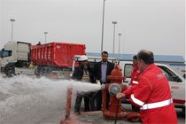 آغاز عملیات جداسازی شبکه های آب رسانی و آتش نشانی محوطه های بندر نوشهر