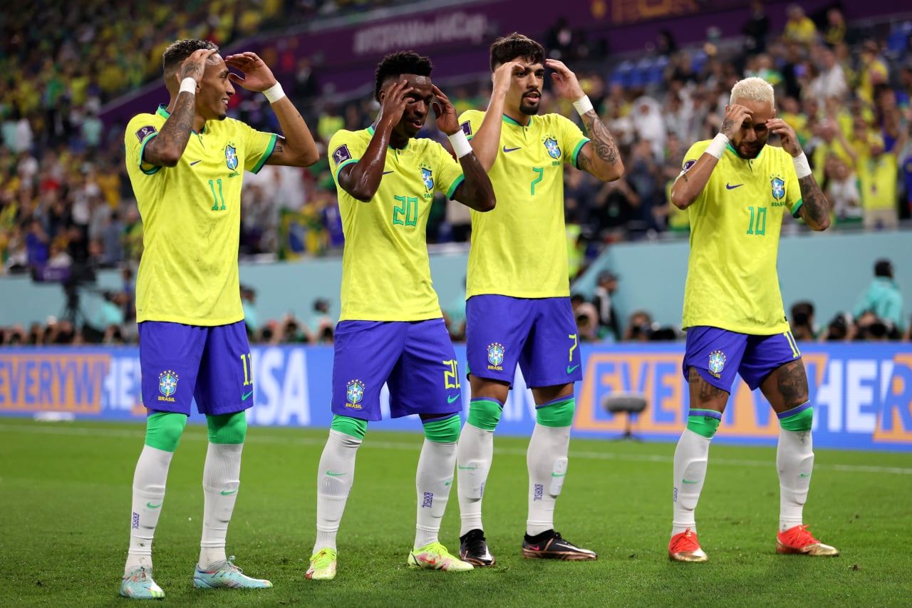 برزیل ۴ - کره جنوبی یک/ یاران نیمار به یک چهارم صعود کردند
