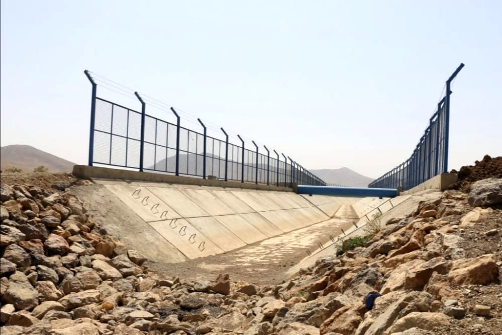 احداث کانال هدایت آب سد بردول در پارسیان