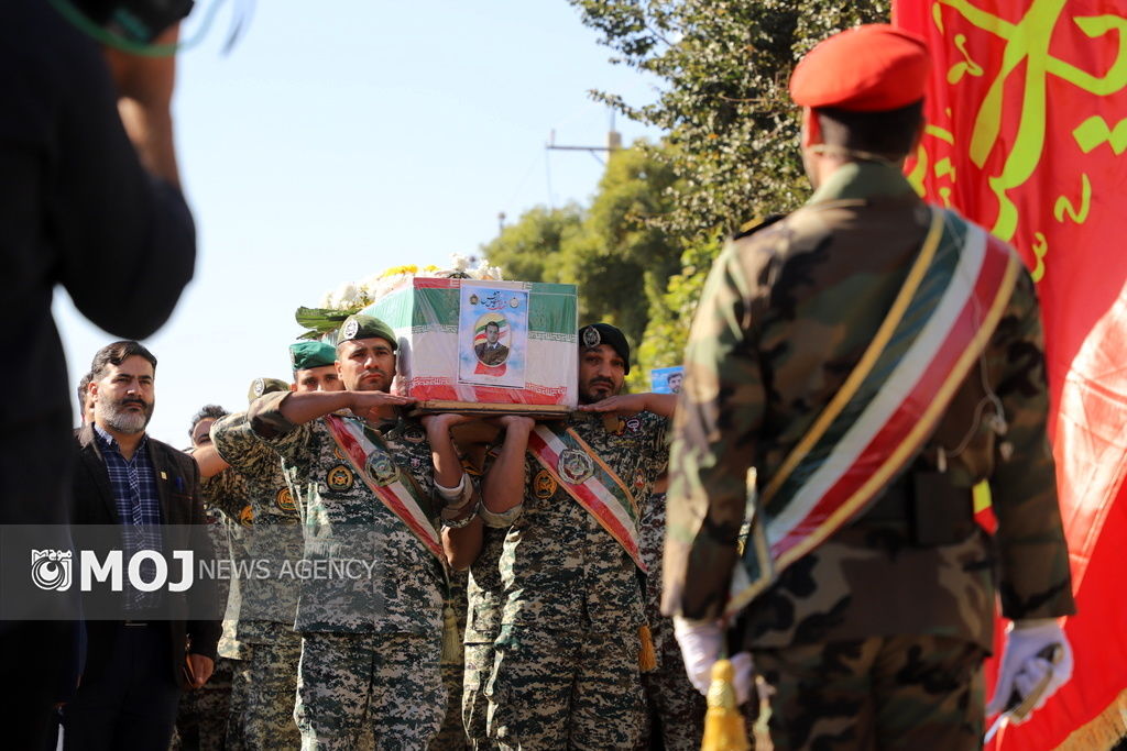 مراسم تشییع شهید مدافع وطن «سجاد منصوری» 