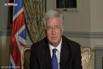 وزیر دفاع انگلیس: از اقدام نظامی آمریکا علیه سوریه حمایت خواهیم کرد
