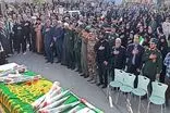 پیکر مطهر شهید ۱۷ ساله گمنام در مسجدسلیمان تشییع و خاکسپاری شد