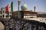 مراسم تشییع ۲ شهید وطن در شیراز برگزار شد