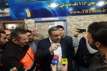 بازدید استاندار از پایانه مسافربری شهر ایلام