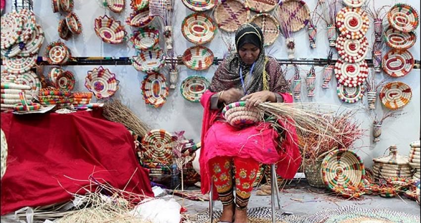 برپایی نمایشگاه صنایع دستی در بندرعباس