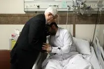 عارف از سقاب اصفهانی عیادت کرد