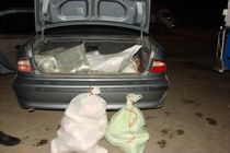 سواری سمند با 120 کیلوگرم تریاک در اصفهان توقیف شد