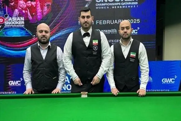 اسنوکربازان ایرانی در جام جهانی عمان؛ رویارویی با پاکستان، ترکیه و استرالیا