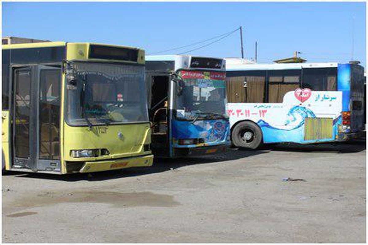 اتوبوس های ایویکو فرسوده از ناوگان اتوبوسرانی قم خارج می شود
