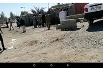 درگیری شدید بین نیروهای انتظامی با فروشندگان غیرمجاز در ایرانشهر