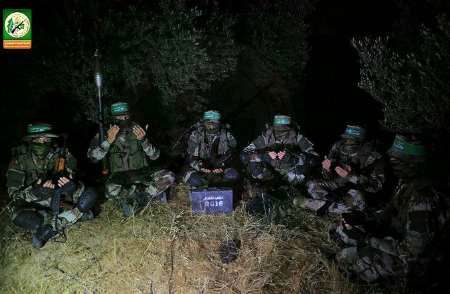 آمادگی شاخه نظامی حماس در مرزهای غزه